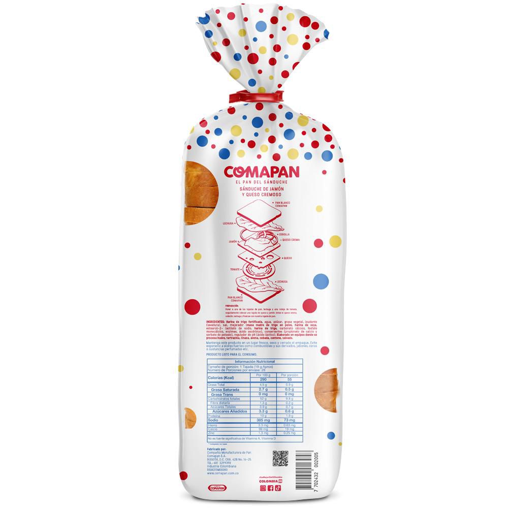 Pan COMAPAN Tajado Extralargo (520  gr) img #3