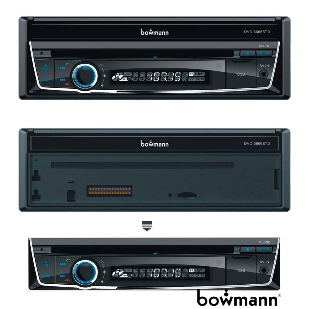RADIO DVD/LCD 7TAC MOTOR./BT BOWMANN DVD6666BT img #2