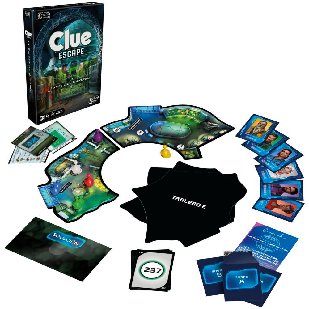 Juego de Mesa Clue Escape La Exposición Universal HASBRO GAMING img #3