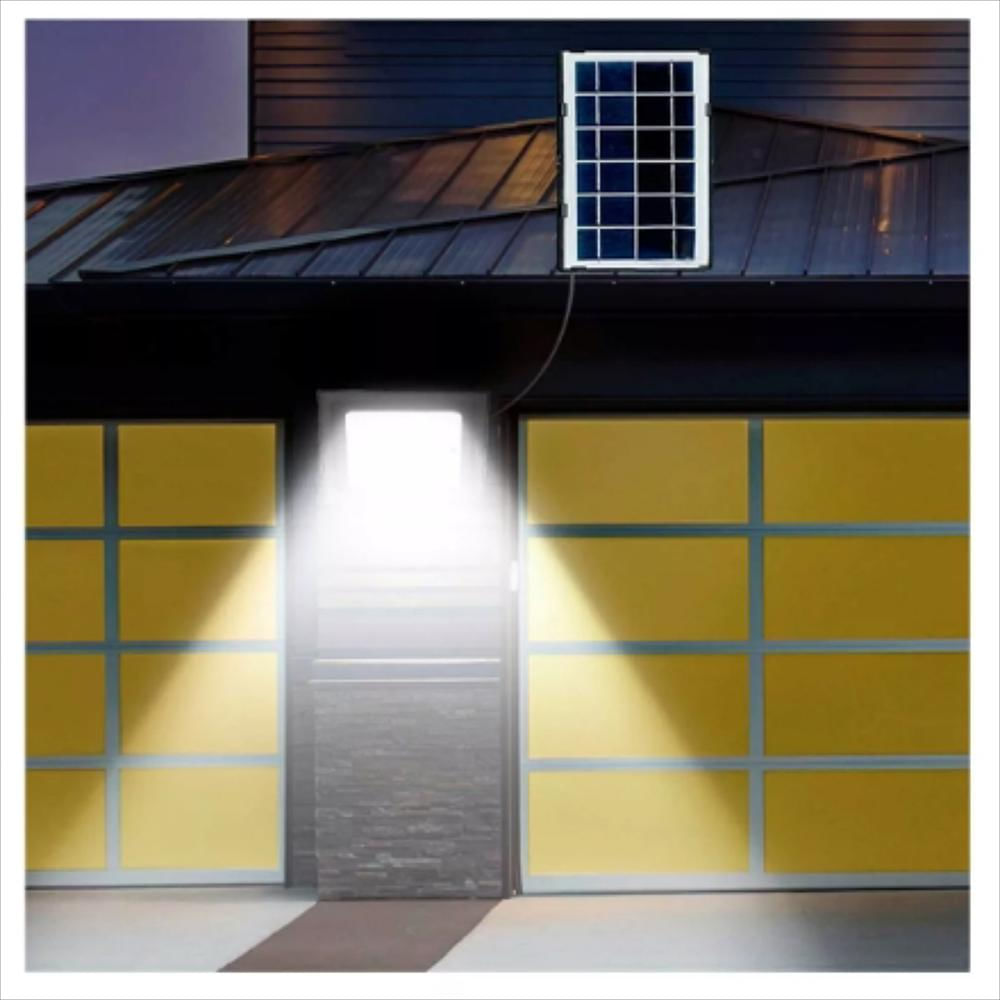 Reflector Solar 100W Panel Solar Luz Blanca Exteriores Carcasa Negro Luz Blanco Neutro img #5