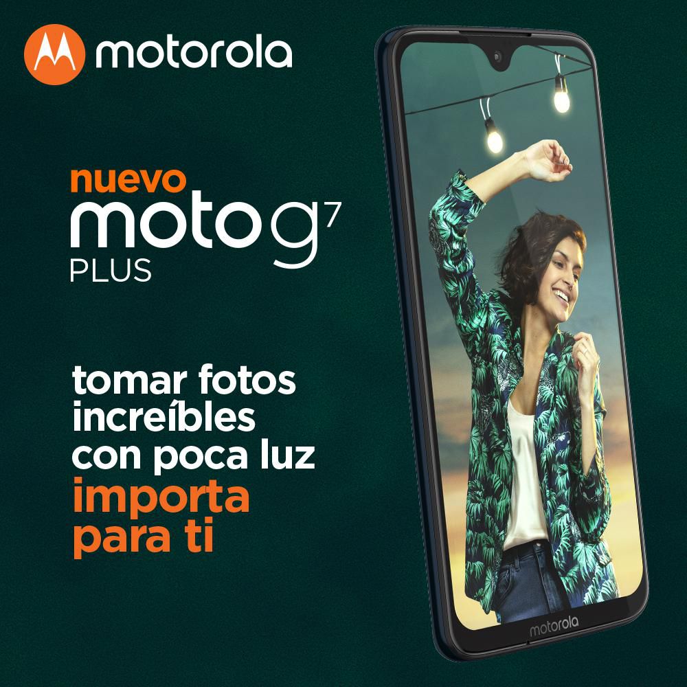 Celular MOTOROLA Moto G7 Plus 64 GB 4 GB RAM Azul img #6