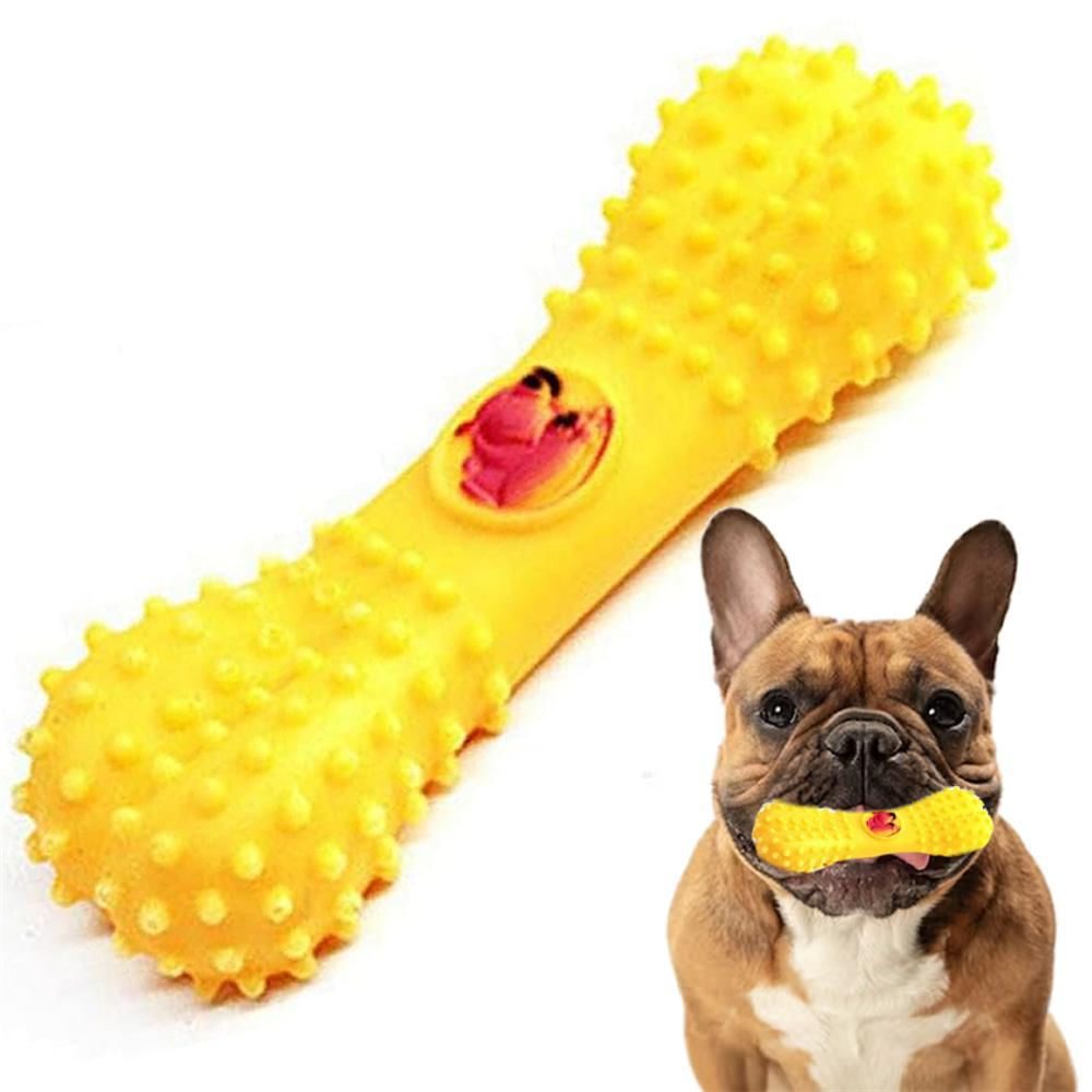 Juguete Perro Rasca Encías Interactivo Limpieza Dental Color Verde img #1