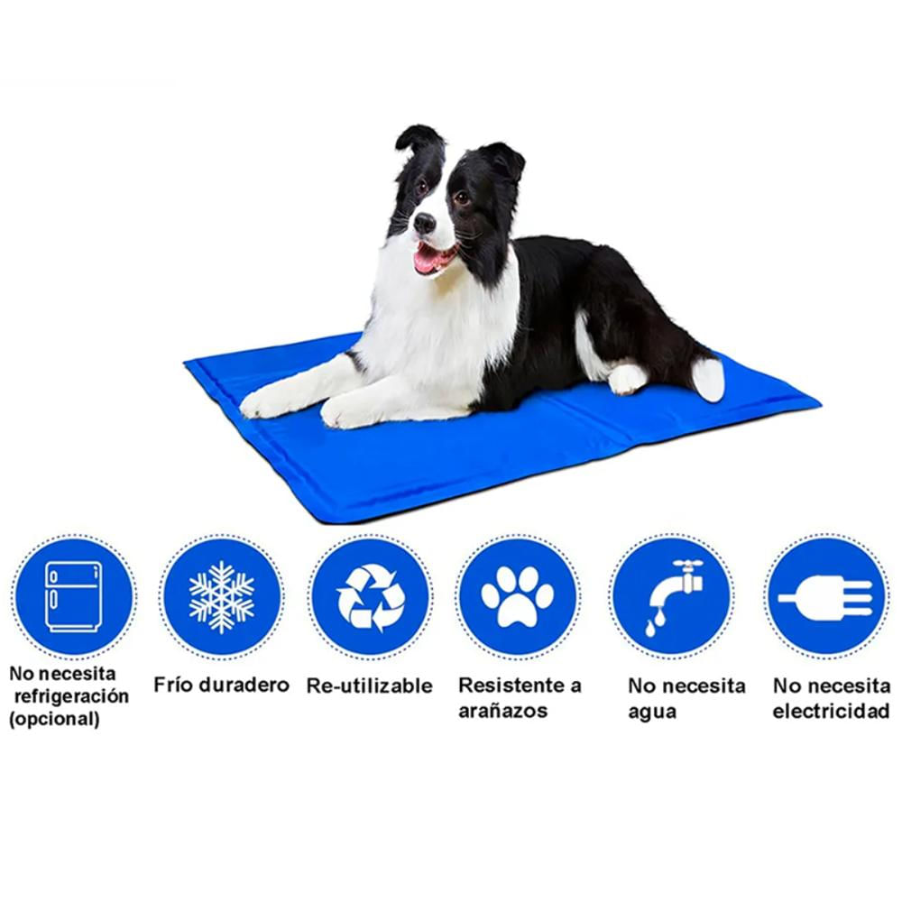 Tapete Cama Fria Refrigerante Manta Refrescante Perro Mascota img #3