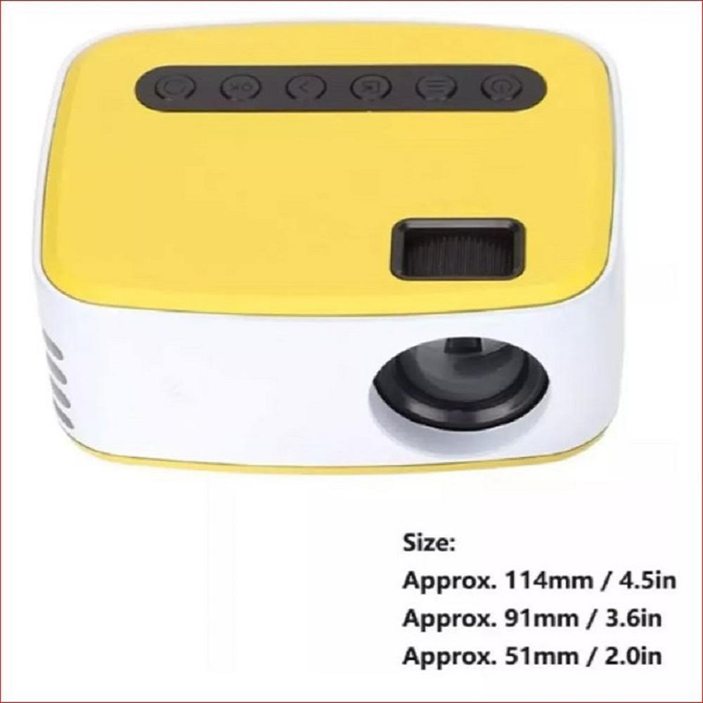 Mini Proyector Led Proyector De Video Portátil Hd Wifi img #1