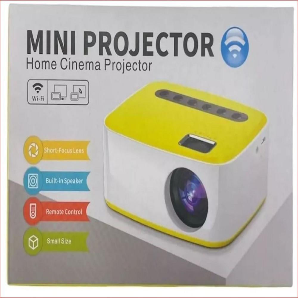 Mini Proyector Led Proyector De Video Portátil Hd Wifi img #3