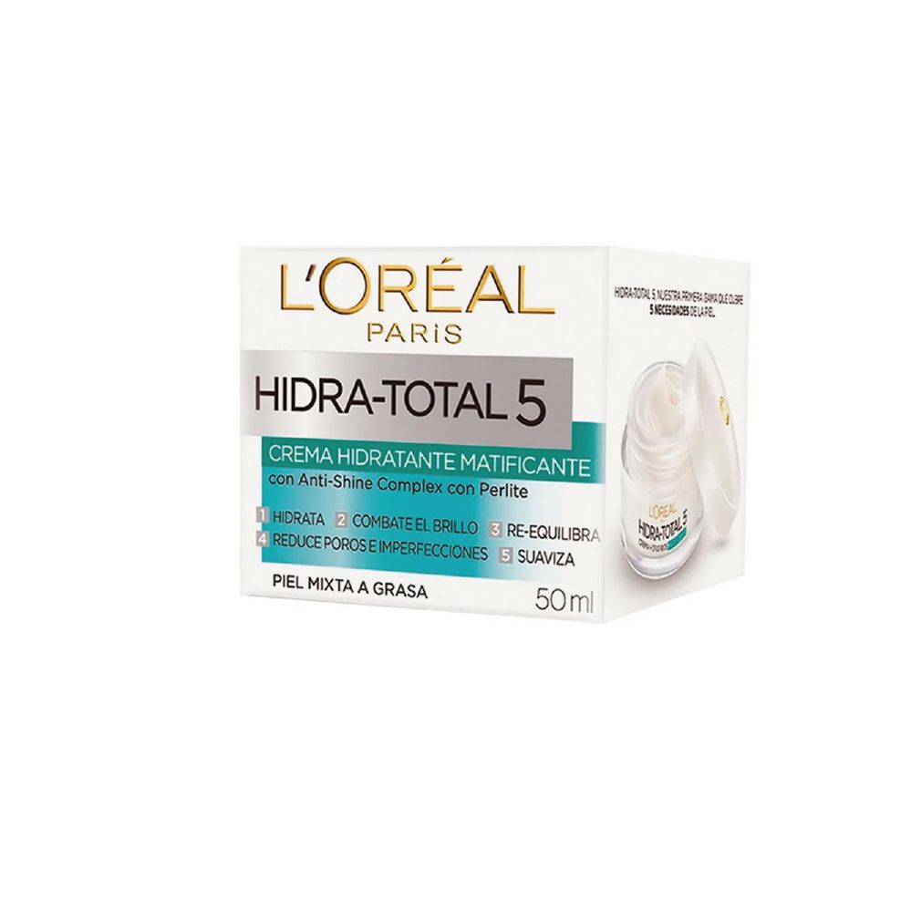 Crema facial DERMO EXPERTISE Loreal Paris matificante HT5 (50  gr) img #4