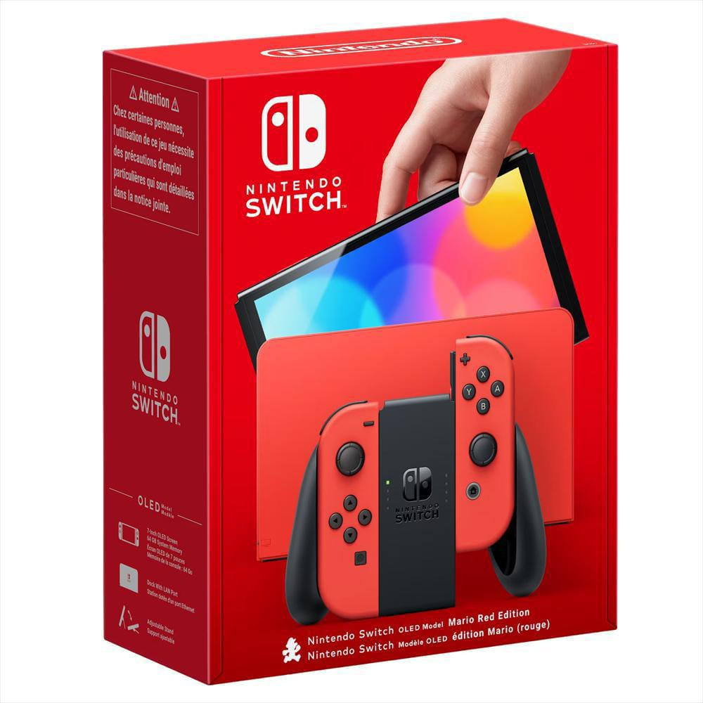 Consola Nintendo Switch Oled Mario Rojo Edición img #1