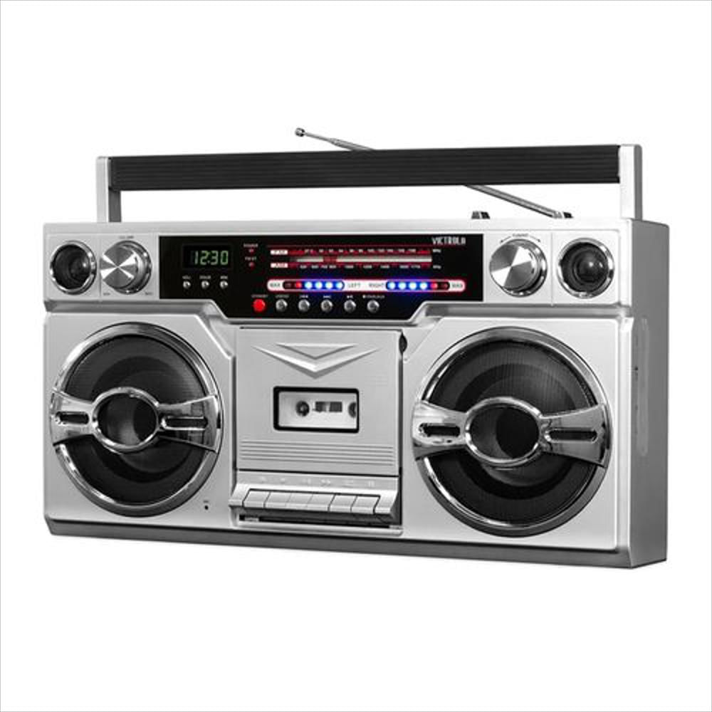 Parlante Reproductor Bluetooth Victrola Radio Vbb 10Slv Lat img #1