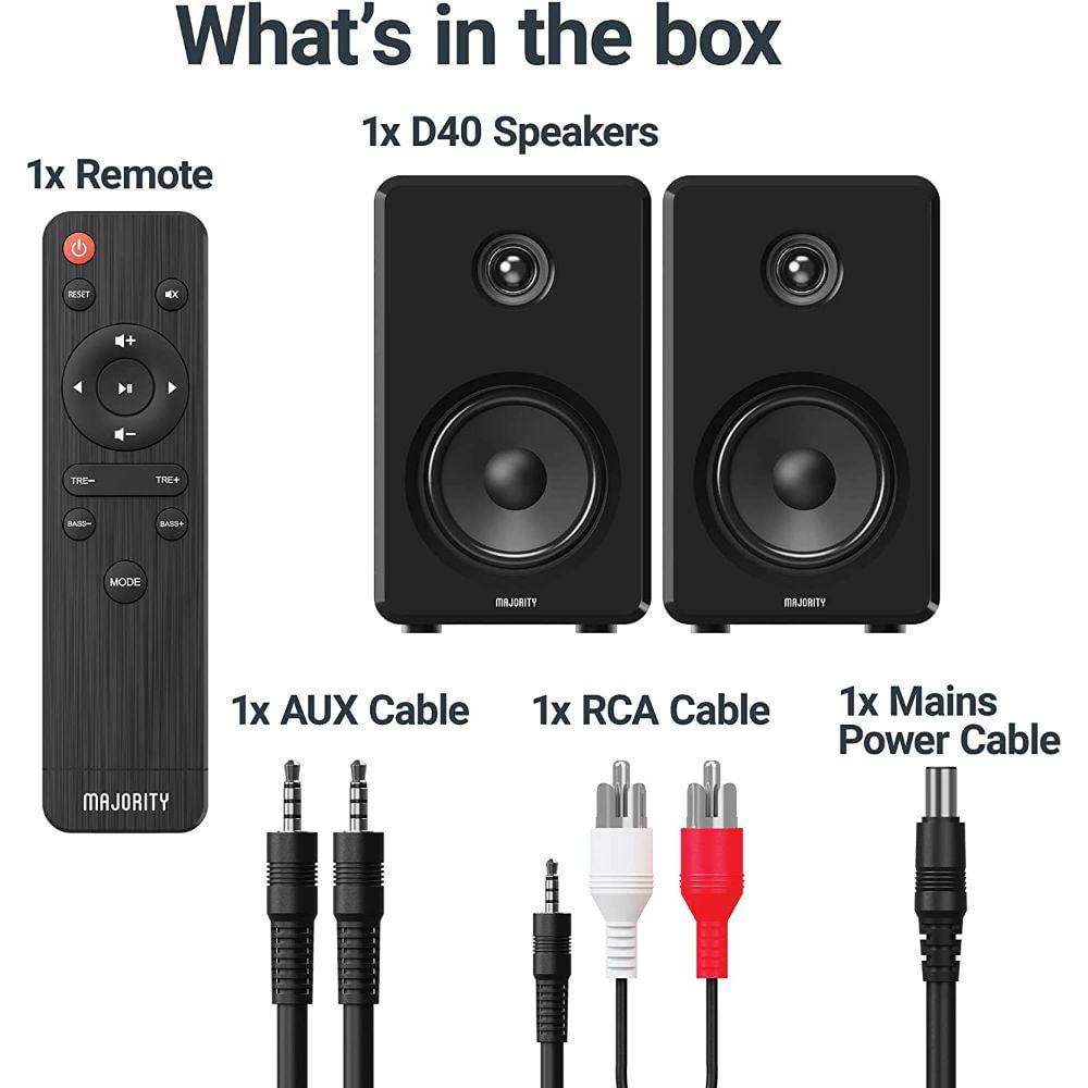 Altavoces Amplificadores Con Bluetooth Majority img #2