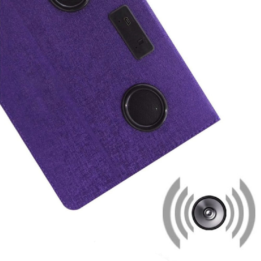 Estuche Parlante Tablet De 7 Galaxy Tab A E 2 3 7 Morado img #2