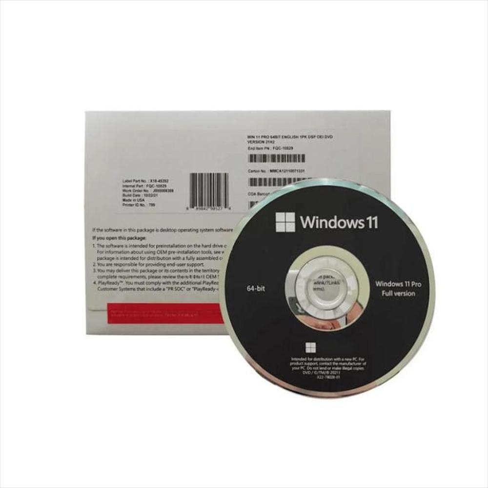 Windows 11 Pro Oem Dvd Paquete Completo Original img #2