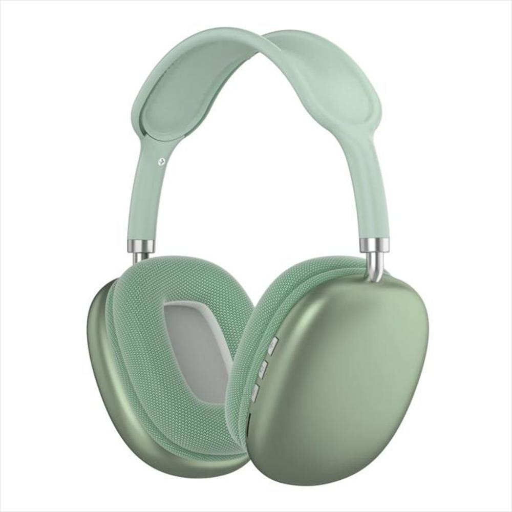 Audifonos Inalambricos Bluetooth Over Ear Diadema Estereo P9 Verde img #1