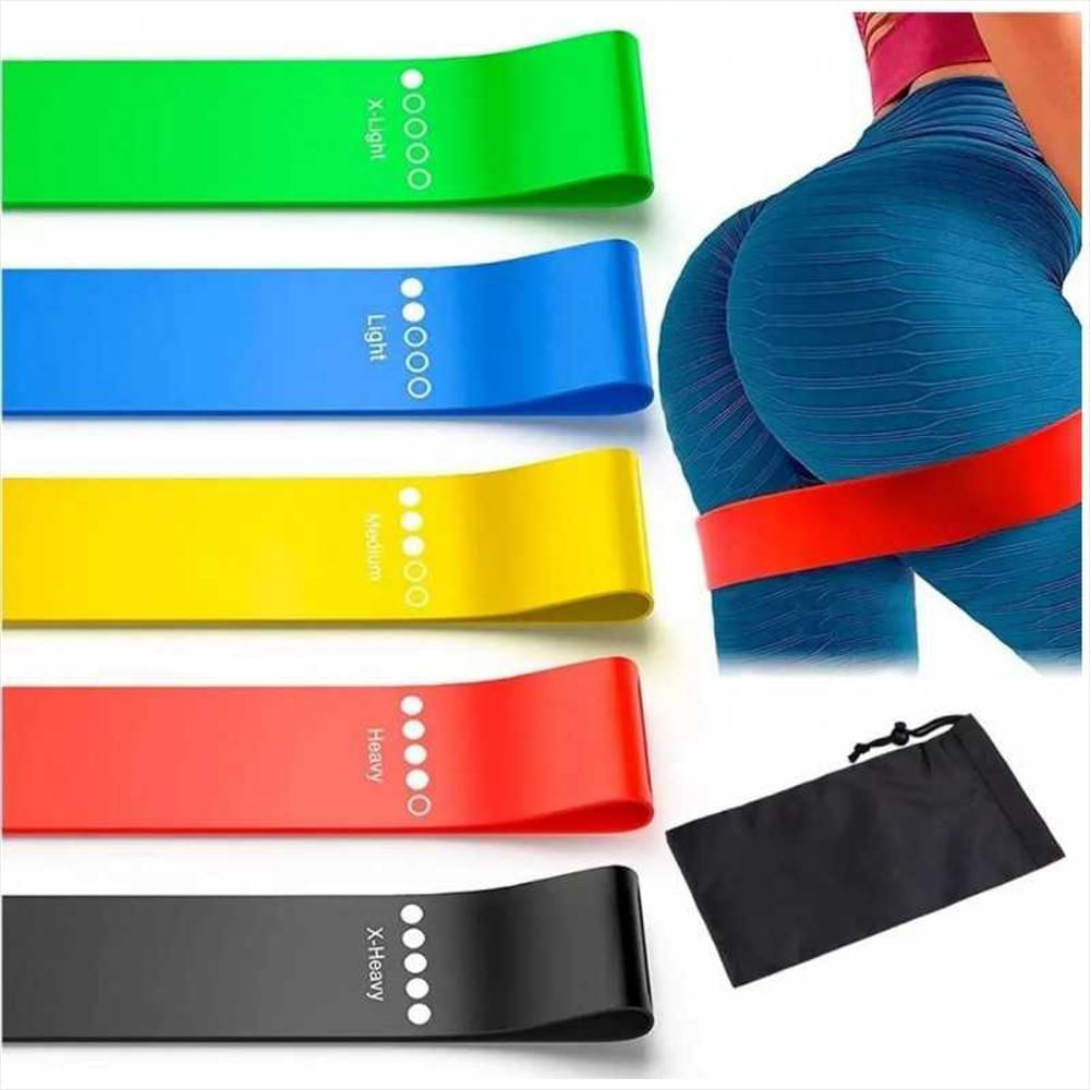 Bandas Elásticas Cerradas X5 Ejercicio Resistencia img #2