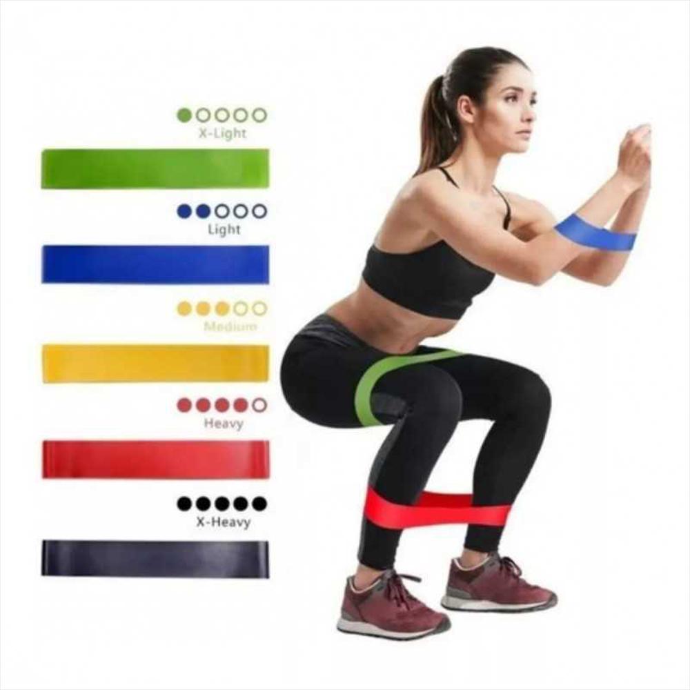 Bandas Elásticas Cerradas X5 Ejercicio Resistencia img #5
