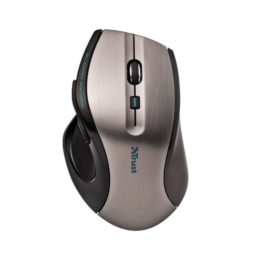 Mouse Trust Maxtrack Inalambrico Negro/ Gris img #3