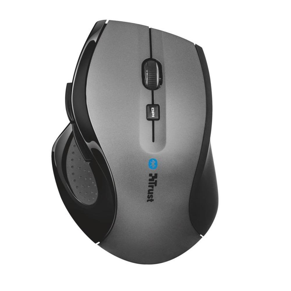 Mouse Trust Maxtrack Inalambrico Negro/ Gris img #4