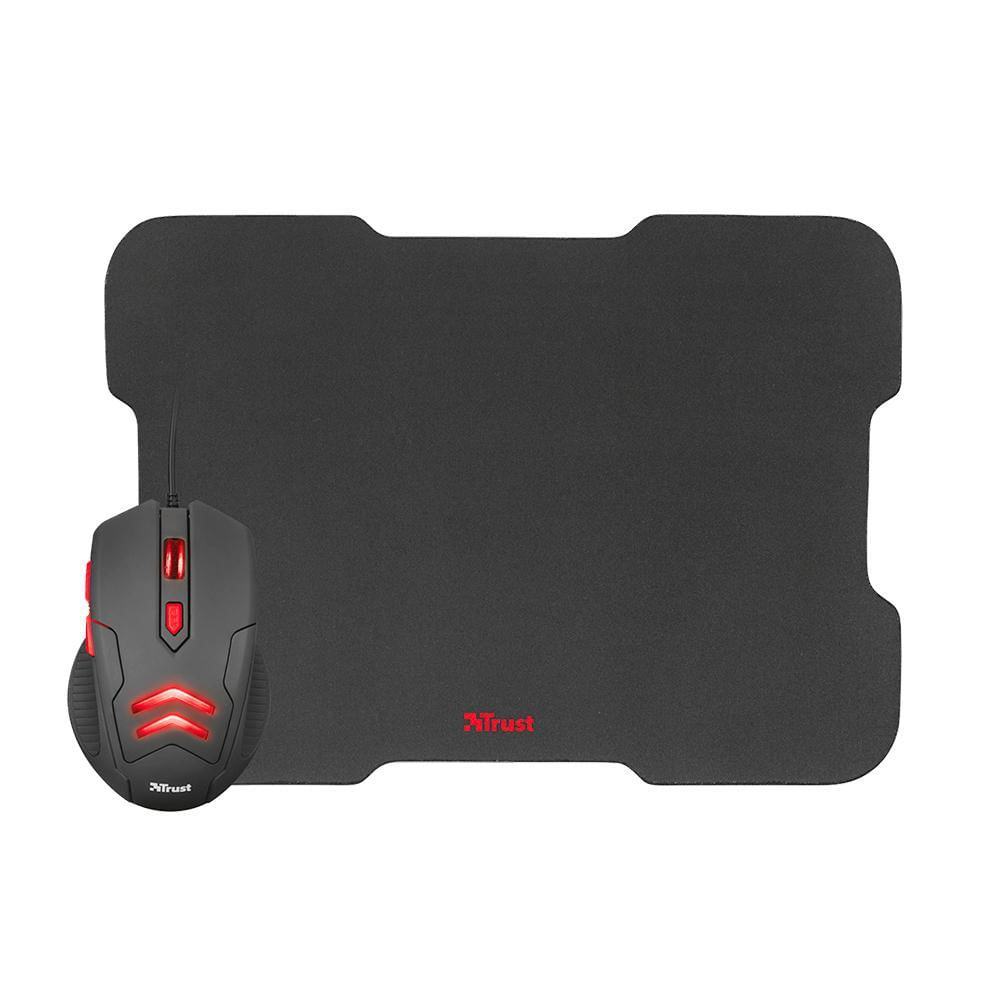 Combo Gamer Mouse Pad Mouse Trust Ziva img #2