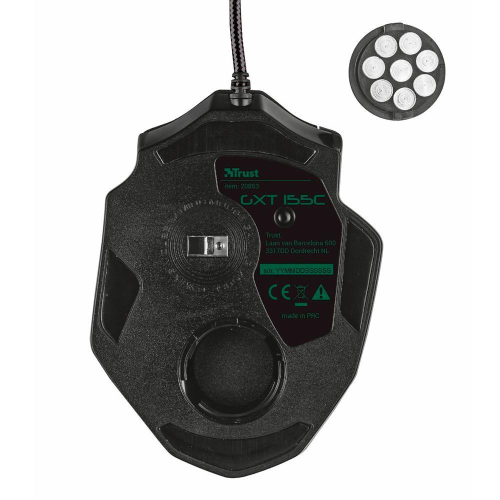 Mouse Gamer Trust Gxt 155C Alambrico Usb Verde Camuflado img #5