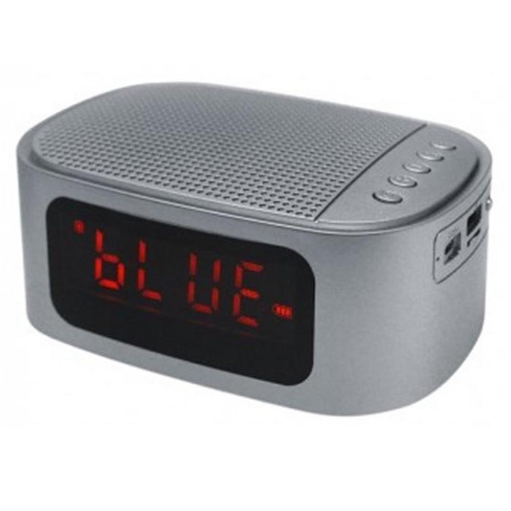 Parlante Bluetooth Despertador Usb Msd Gt 1 Best Soul Plata img #2