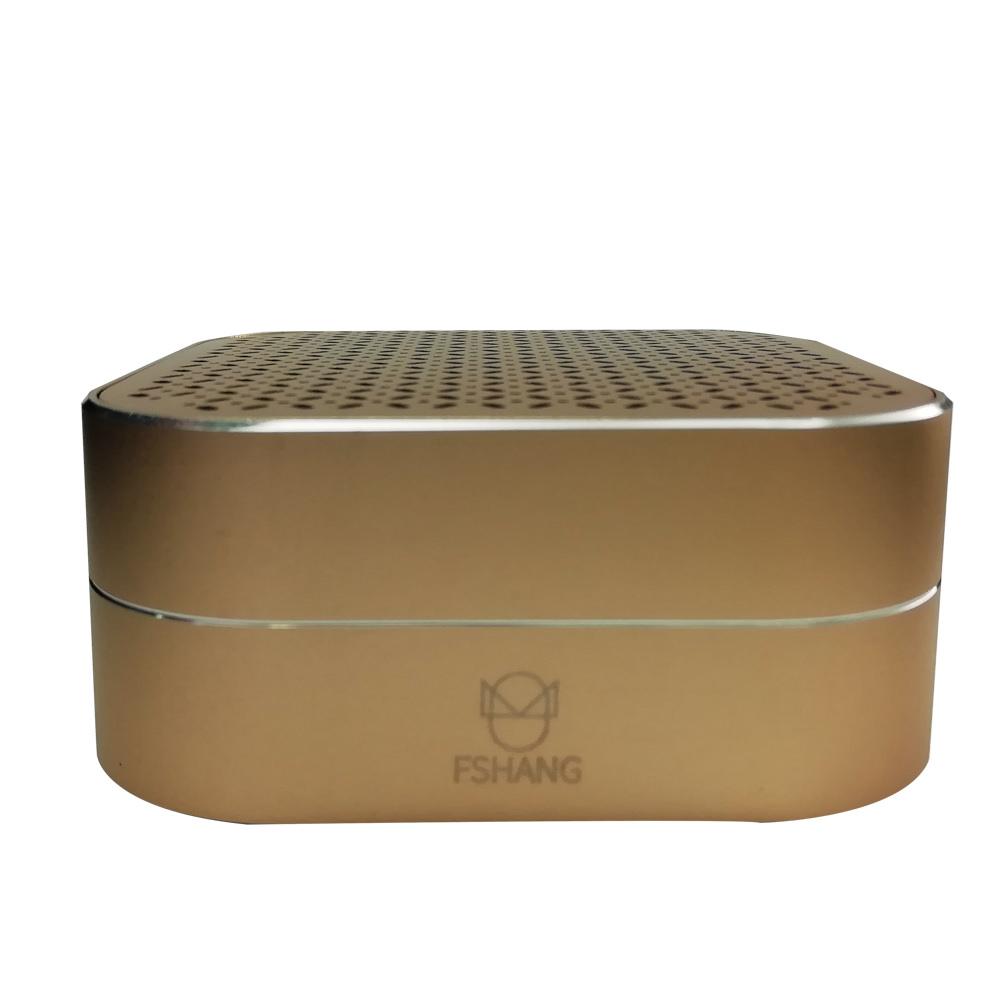 Parlante Portable Bluetooth Fshang E2 Mini Dorado img #2