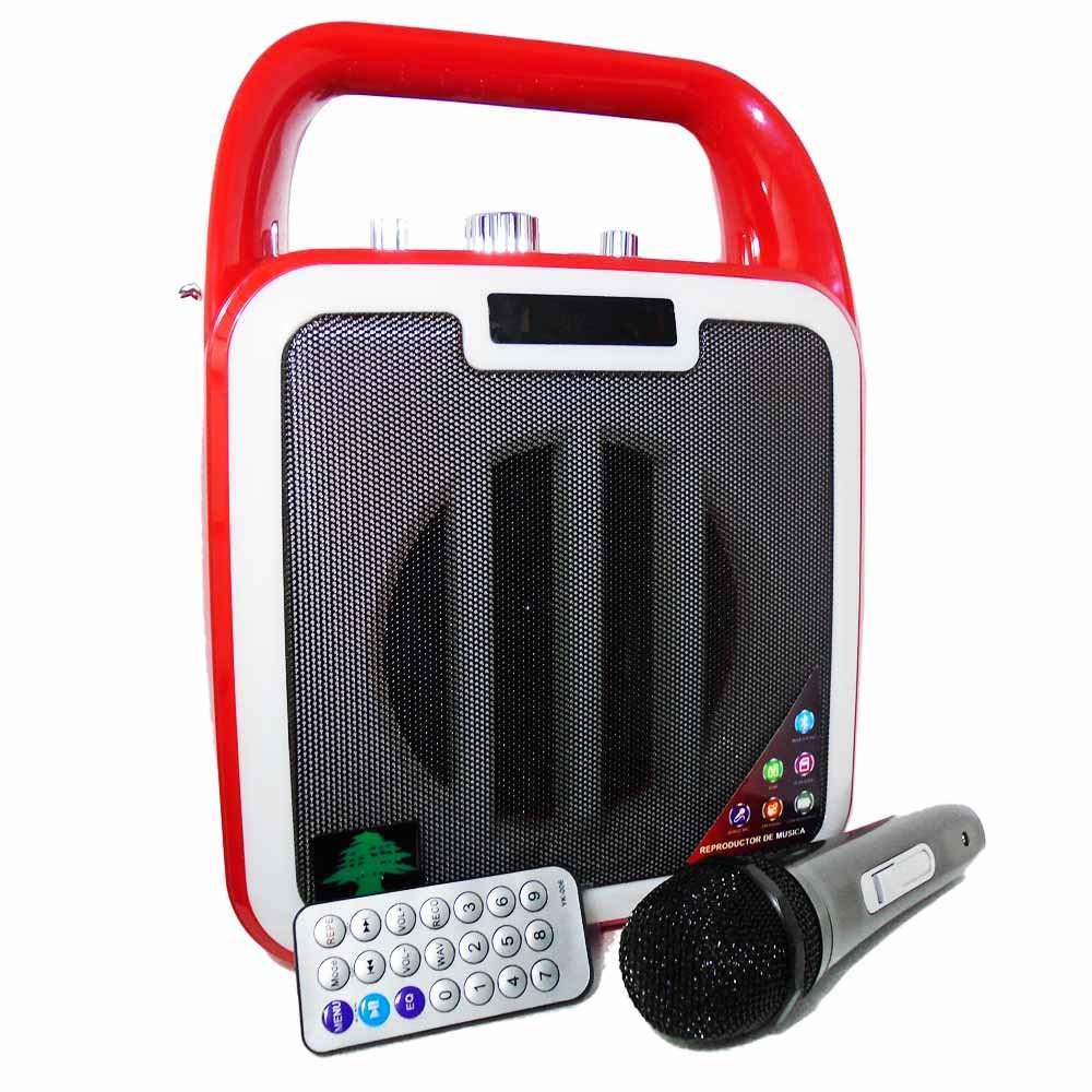 Parlante Bluetooth Universal Royal Iu 5401 Rojo img #2