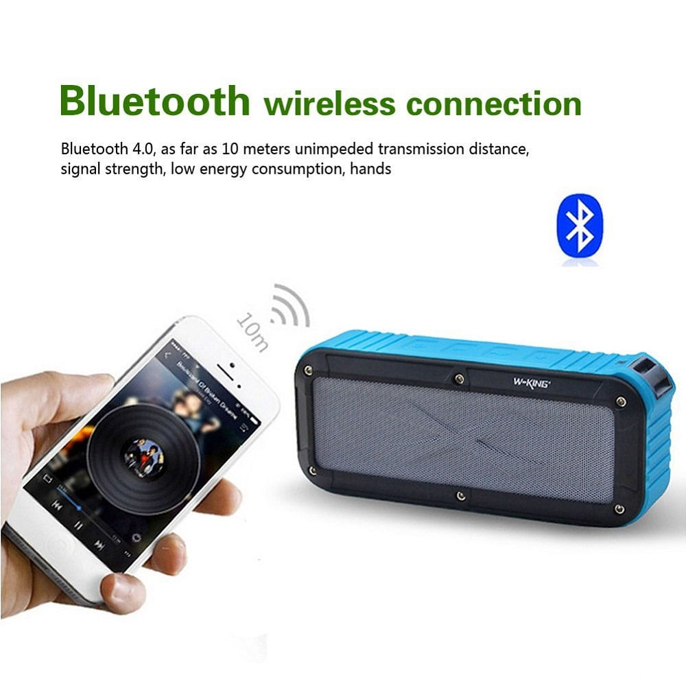 Parlante Bluetooth Bicicleta Mtb Shockproof Ipx6 Azul img #3