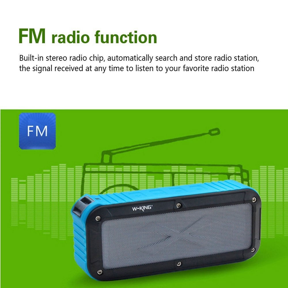 Parlante Bluetooth Bicicleta Mtb Shockproof Ipx6 Azul img #4