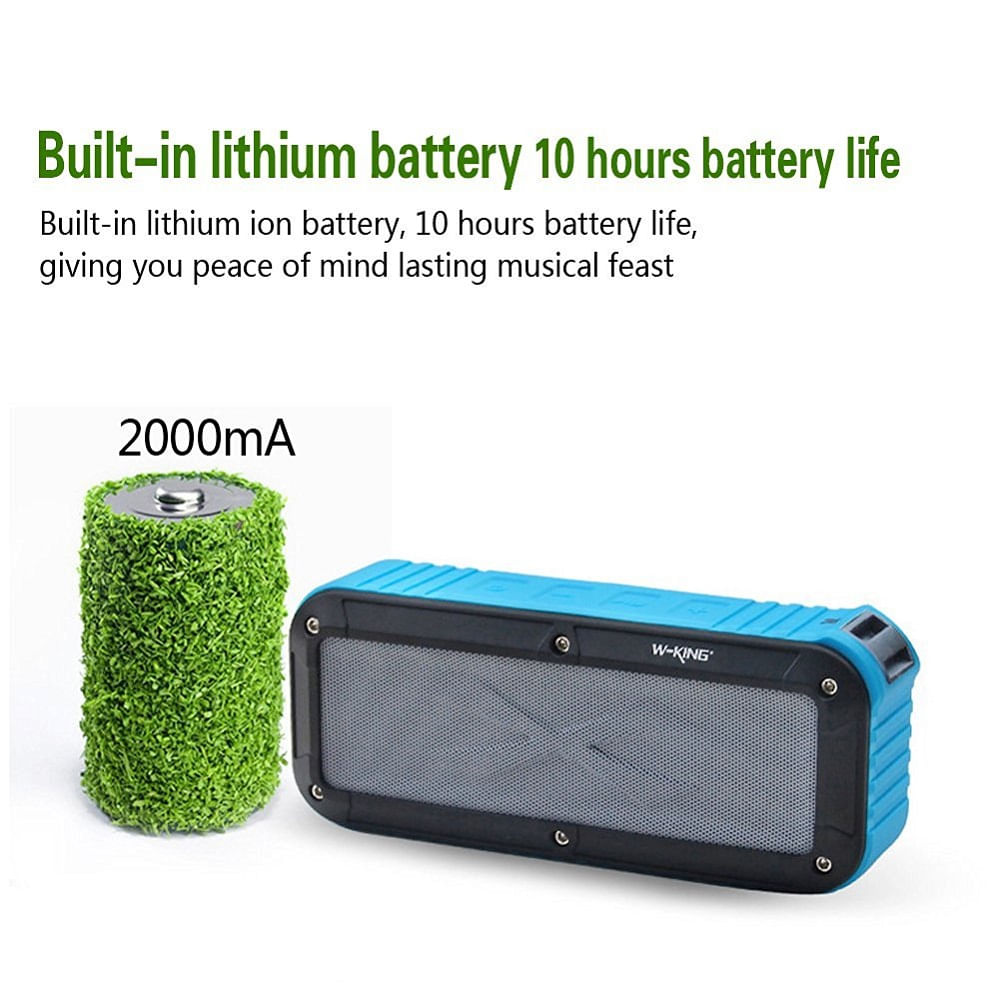 Parlante Bluetooth Bicicleta Mtb Shockproof Ipx6 Azul img #5