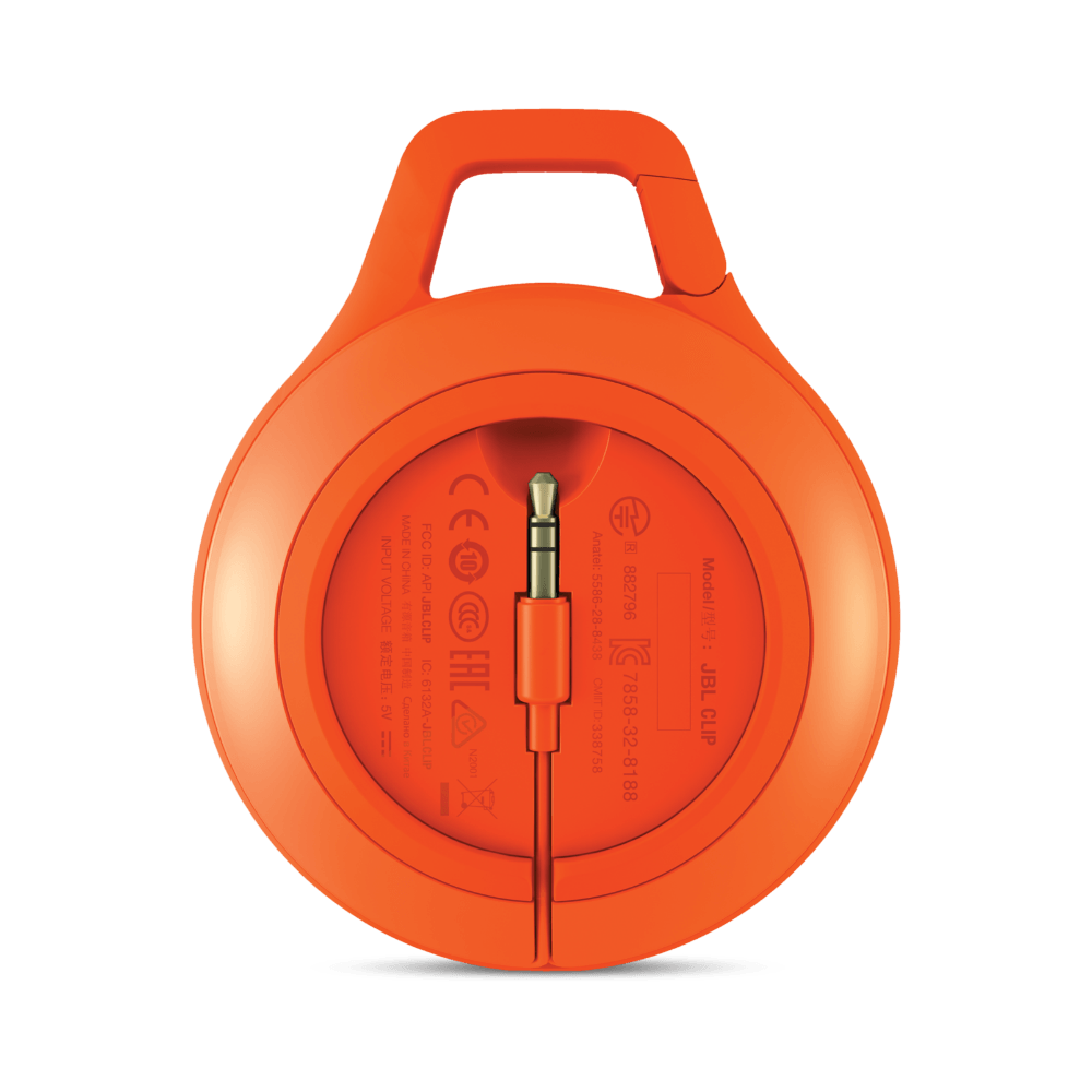 Parlante Portable Jbl Clip Naranja Bluetooth img #4