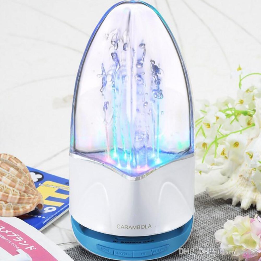 Parlante Bluetooth Con Fuente De Agua Y Luces img #2