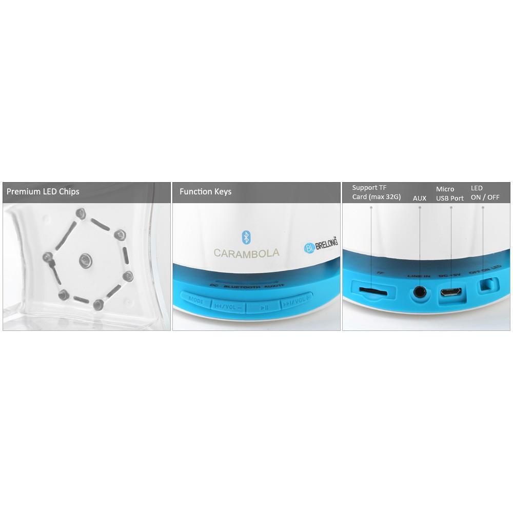 Parlante Bluetooth Con Fuente De Agua Y Luces img #3