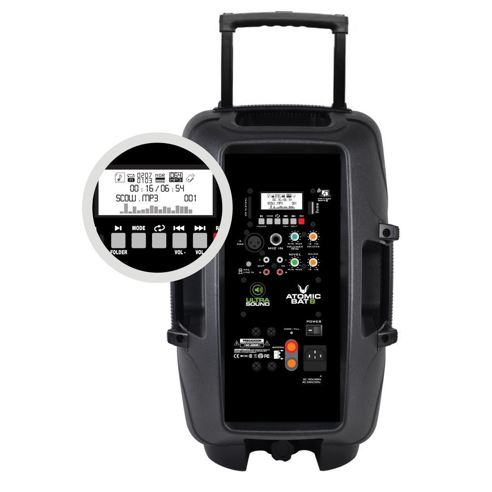 Cabina Recargable Atomic Bat 8 90W Ultra Sound img #2