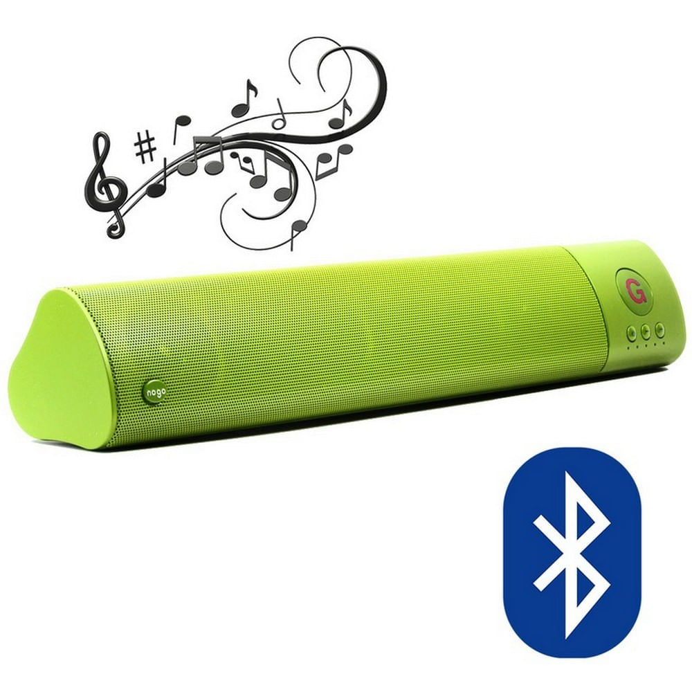 Barra Sonido Bluetooth Recargable Verde img #1