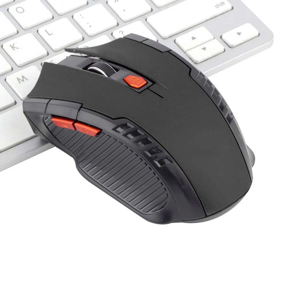 Mouse Inalambrico Gamer Usb Negro img #2