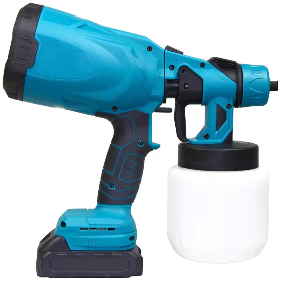 Compresor Pintura Portatil Pistola Rociador Tanque Bateria img #1