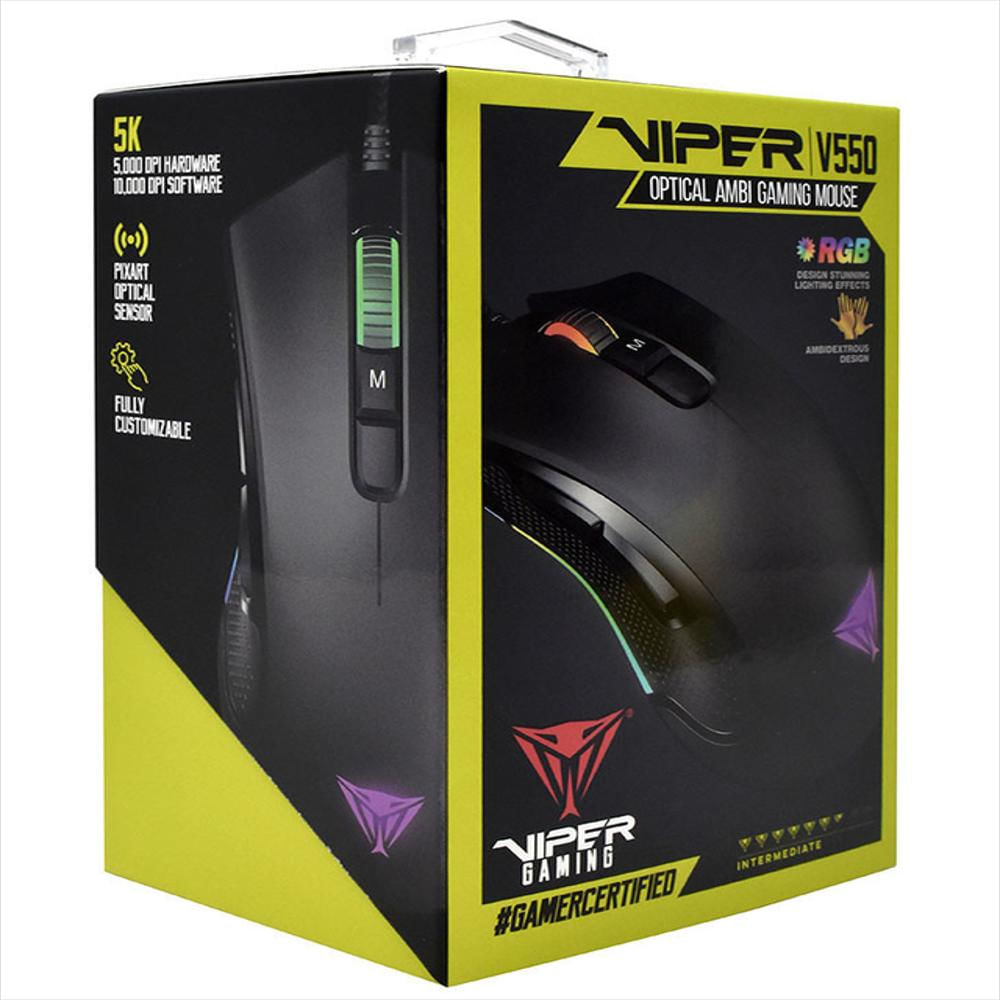 Mouse Gaming Viper V551 Optical Rgb img #5