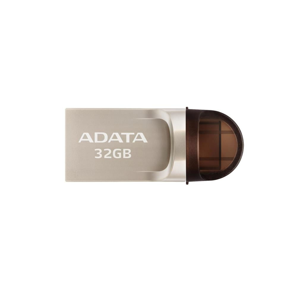 Memoria Microduo Adata Uc370 32Gb Usb 3.1 Y Tipo C Gris img #2
