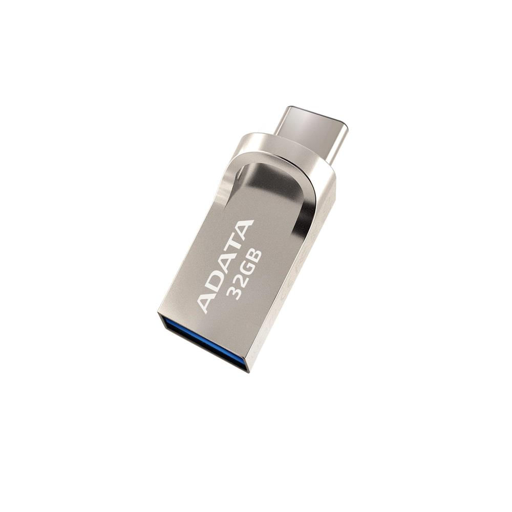 Memoria Microduo Adata Uc370 32Gb Usb 3.1 Y Tipo C Gris img #4