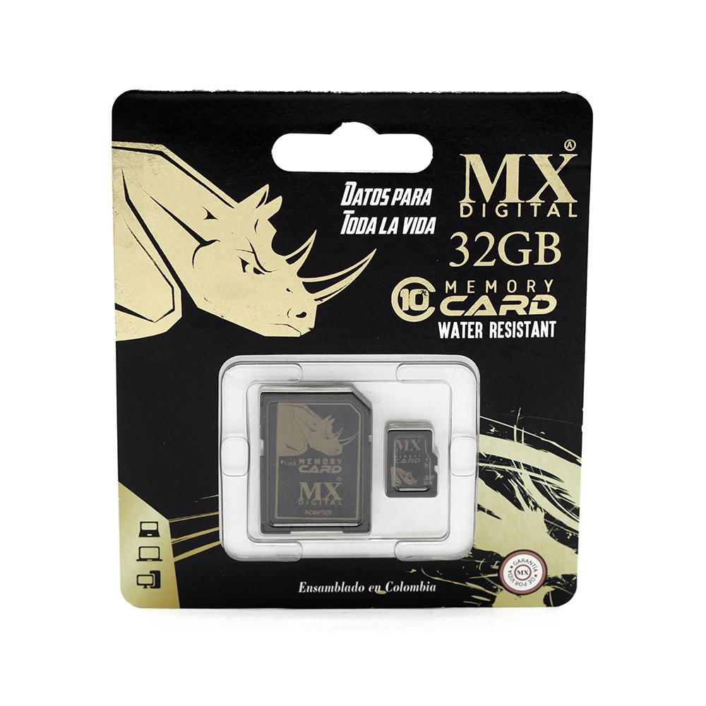Memoria Micro Sdhc Con Adaptador Mx Digital 32Gb img #1