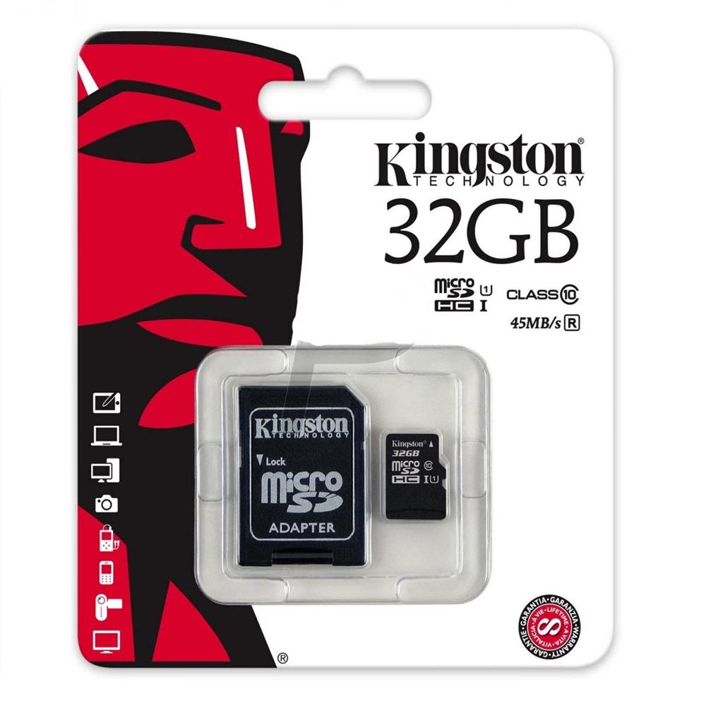 Tarjeta De Memoria Flash 32 Gb Kingston img #1