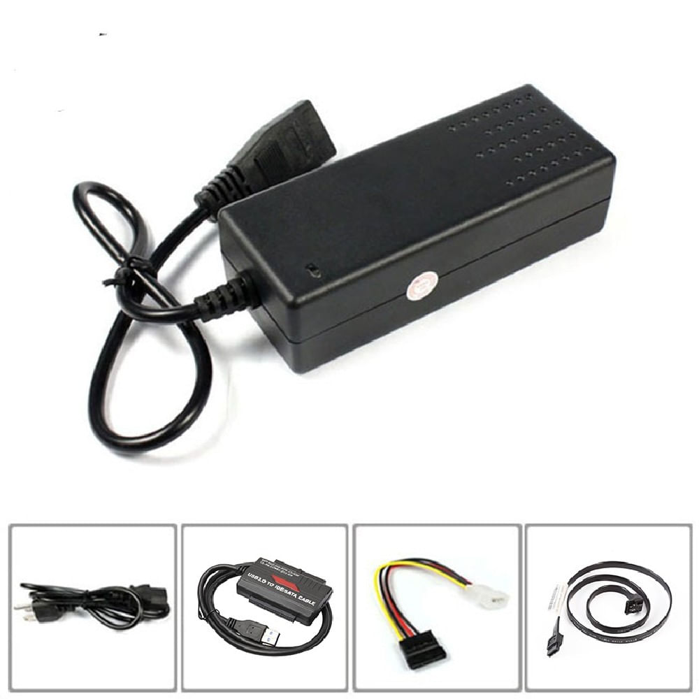 Ide Y Sata 3.5 2.5 A Usb 3.0 Disco Duro Dvd Cd Negro img #2