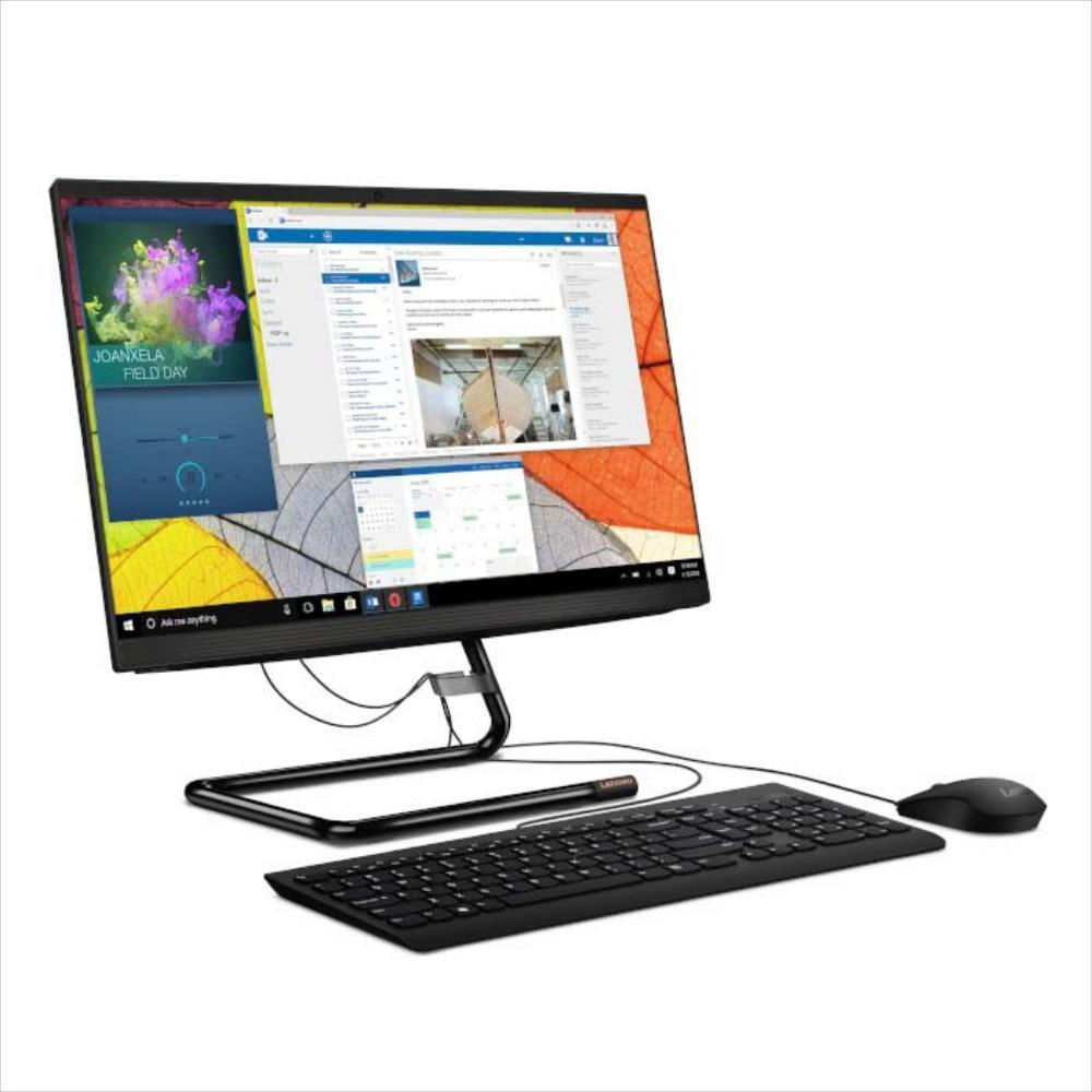Computador All In One Aio Lenovo 21.5 Pulgadas Fhd / Ryzen 3 3250U / Ram 8Gb / Disco Hdd 1Tb + 256Gb Ssd / Win 10 Pro img #1