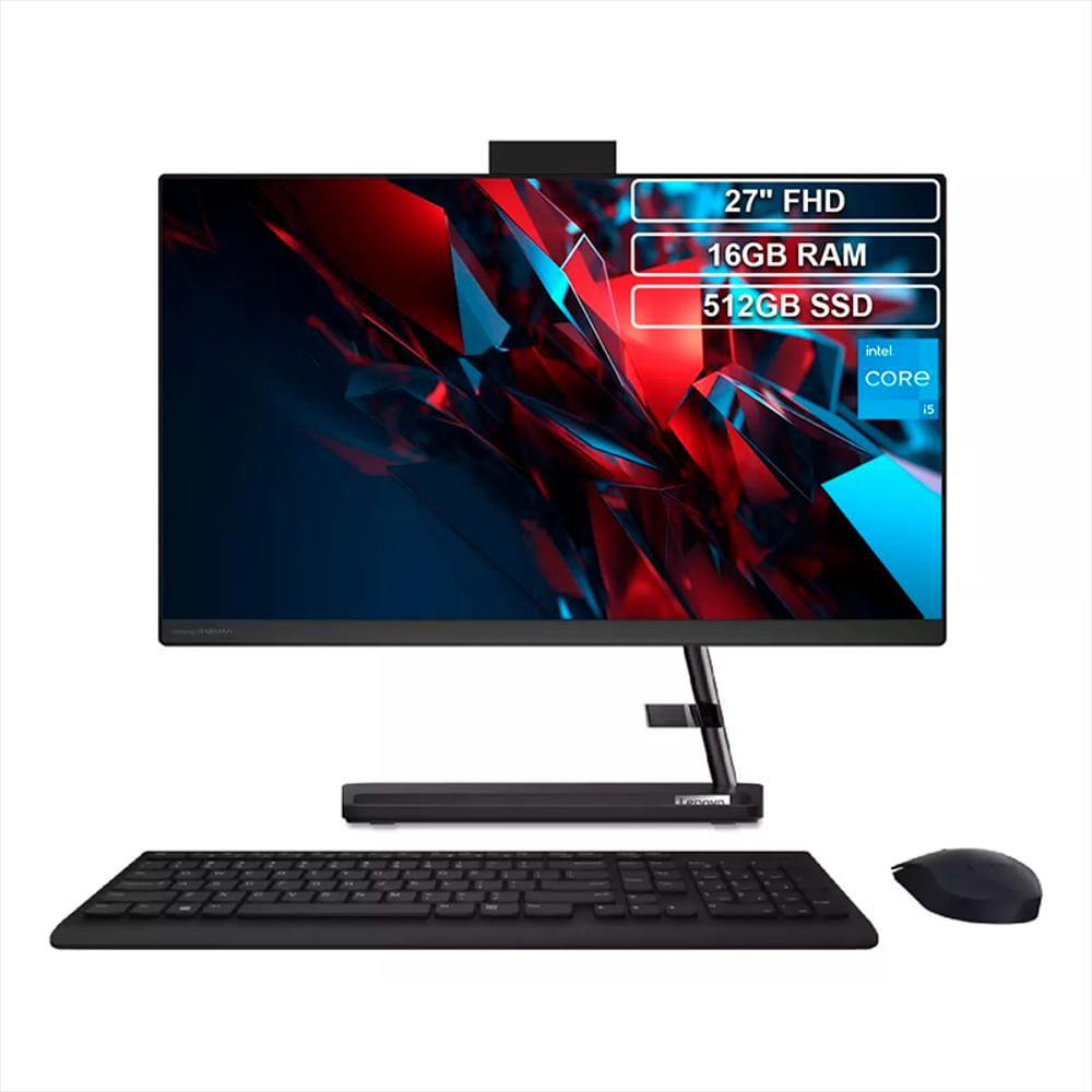 Todo En Uno Lenovo Aio 3 27Iap7 Intel Ci5 12450H Ram 16Gb Ssd 512Gb 27 Pulgadas Pulgadas img #1