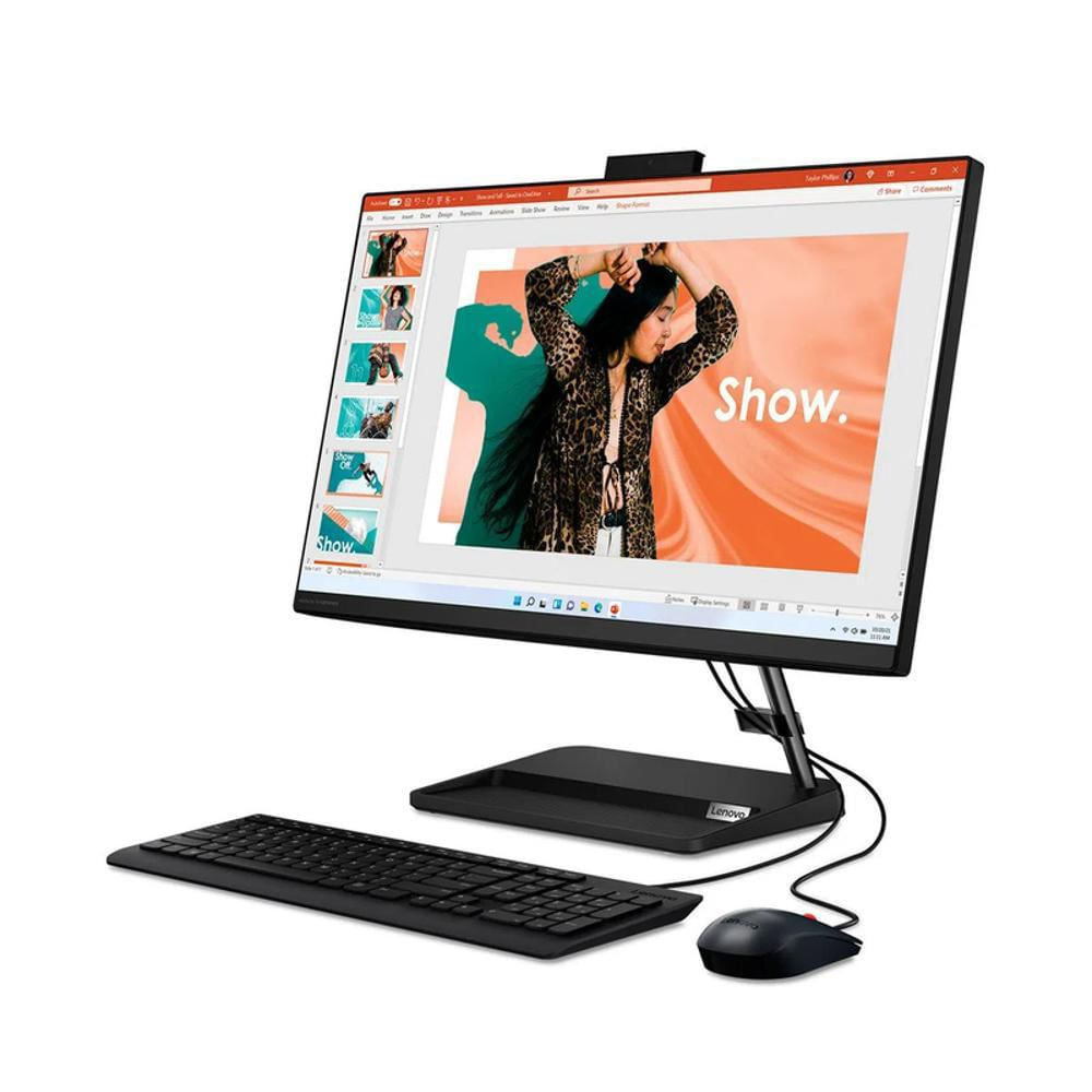 Todo En Uno Lenovo Intel Core I7 1260P Ssd 1Tb + Hdd 1Tb Ram 16Gb Led 24 Pulgadas Full Hd img #2