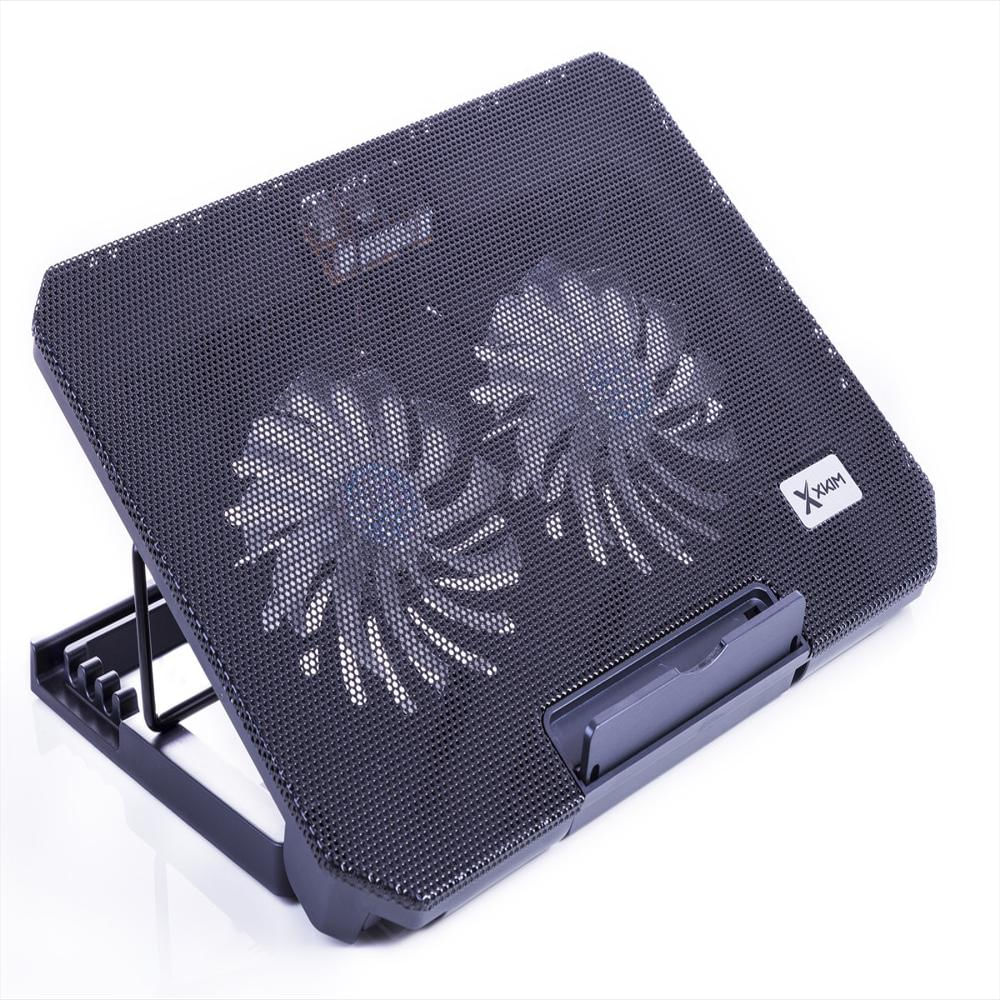 Base Profesional Para Portátil X Kim Bsdn Pro Con Doble Ventilador Y Soporte Ajustable img #1