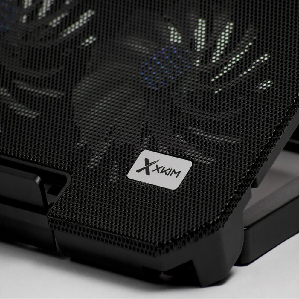 Base Profesional Para Portátil X Kim Bsdn Pro Con Doble Ventilador Y Soporte Ajustable img #3