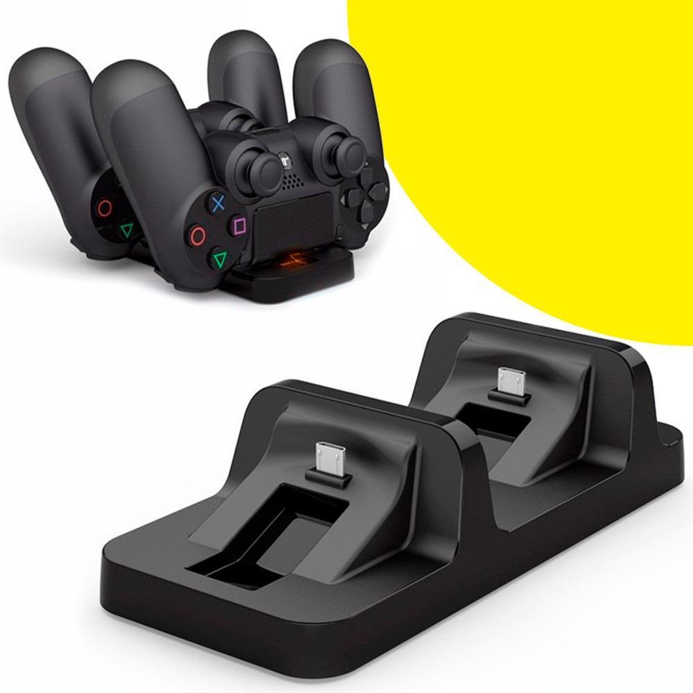 Base Cargador Dual Dock Estacion De Carga Control Ps4 img #1