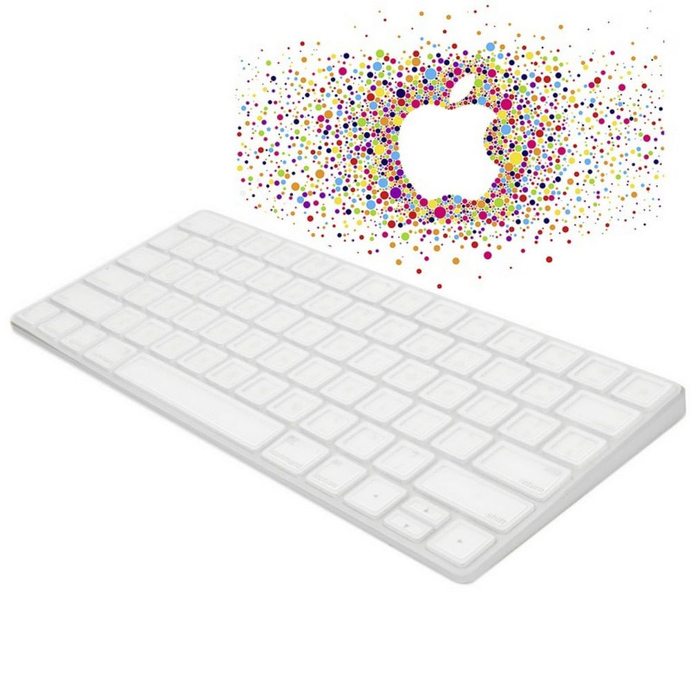 Protector Teclado Impermeable Para Macbook Air 12 Blanco img #2