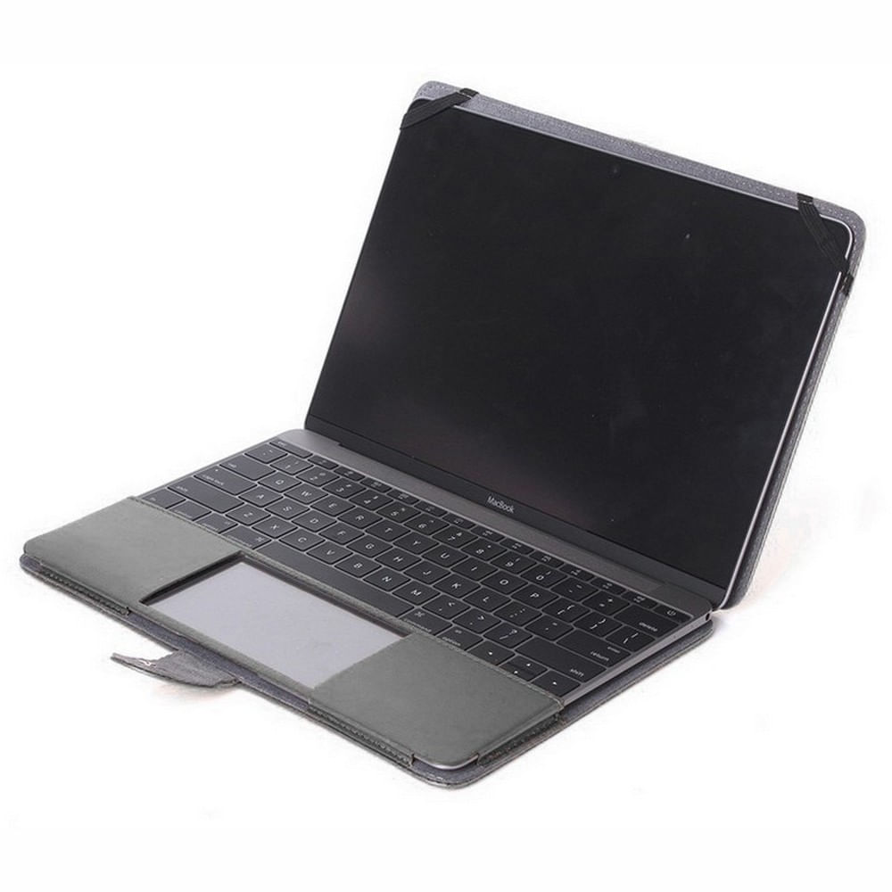 Carcasa Protector Elegante Macbook Air 13 Pulgadas Negro img #2