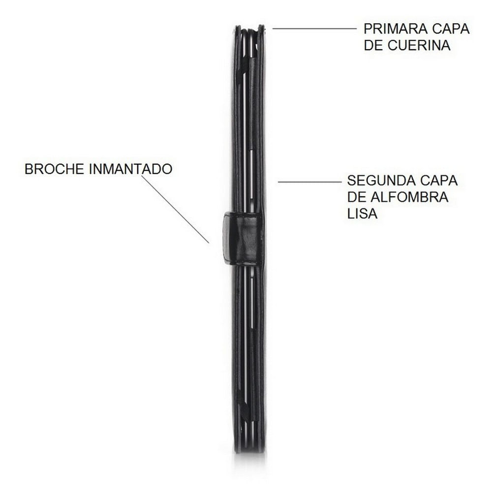 Carcasa Protector Elegante Macbook Air 13 Pulgadas Negro img #4